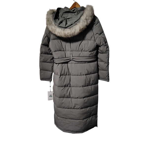 DKNY Puffer Winter Coat Trench Large NWT - Picture 2 of 15